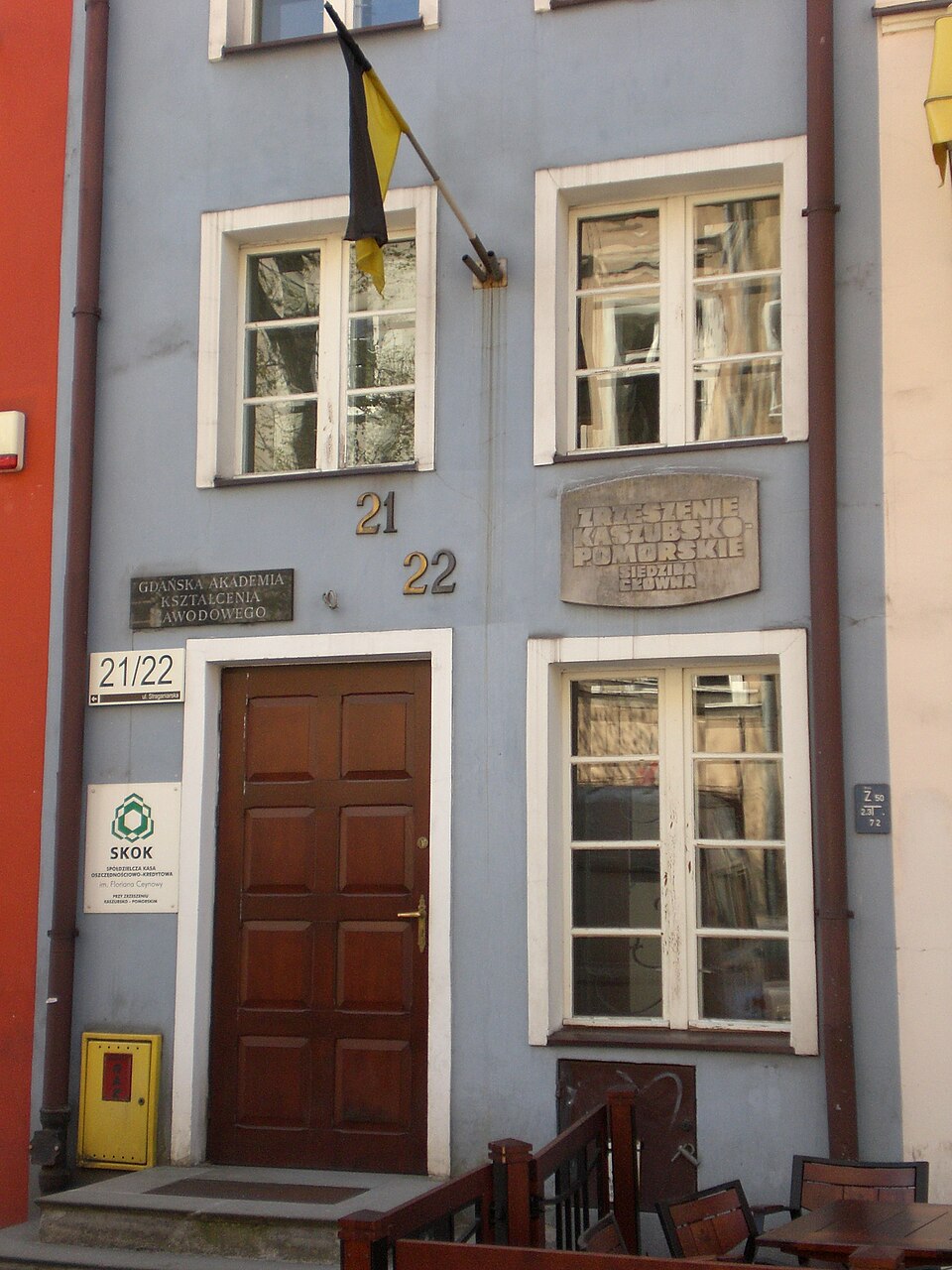 Siedziba Zrzeszenia Kaszubsko-Pomorskiego w Gdańsku